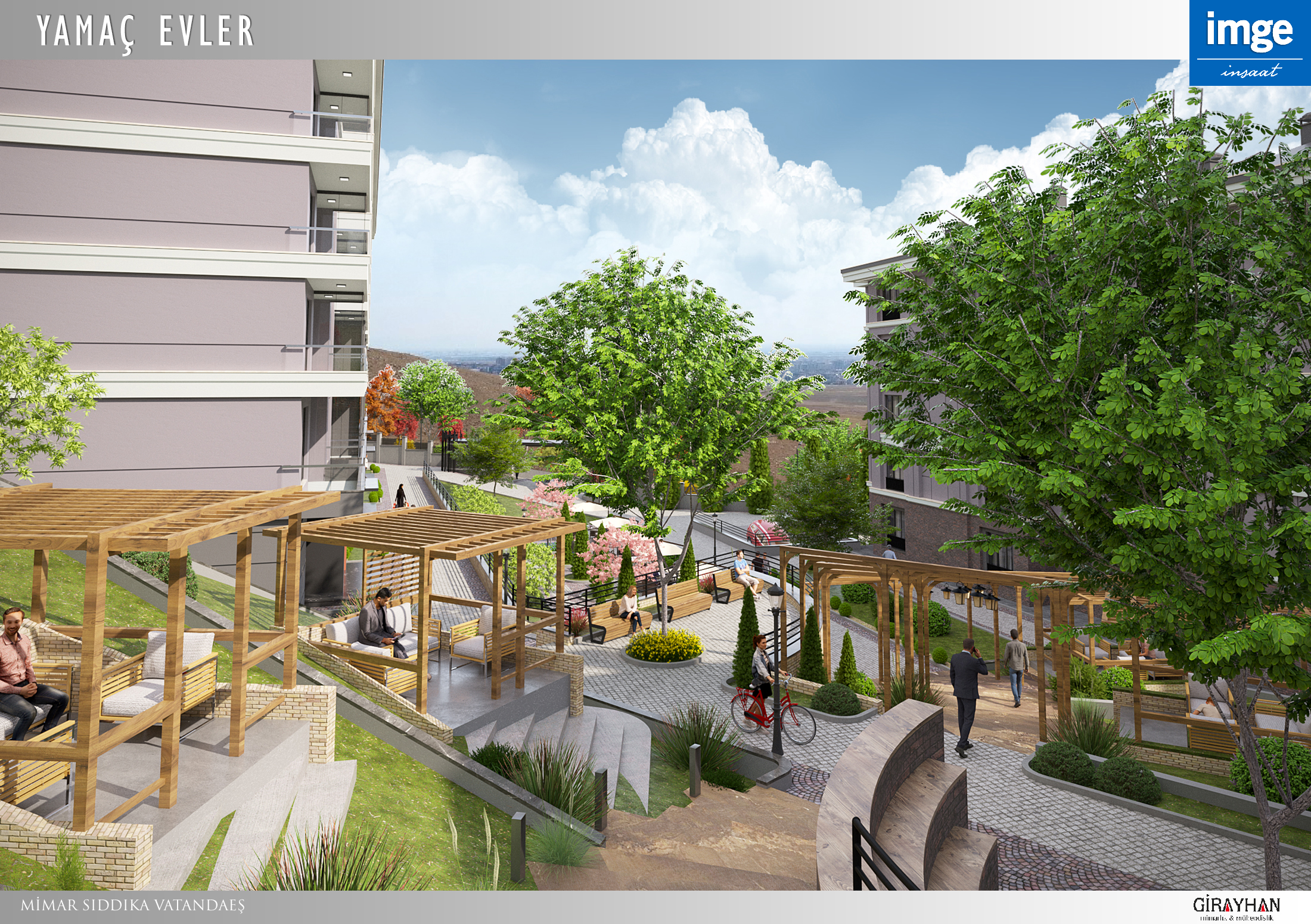 Pergola Oturma Alanı